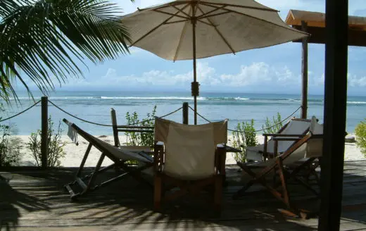 Beach restaurant Madagascar